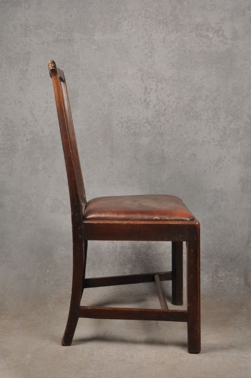 SET OF SIX 18TH CENTURY MAHOGANY CHIPPENDALE CHAIRS - ADDITIONAL PHOTO 6
