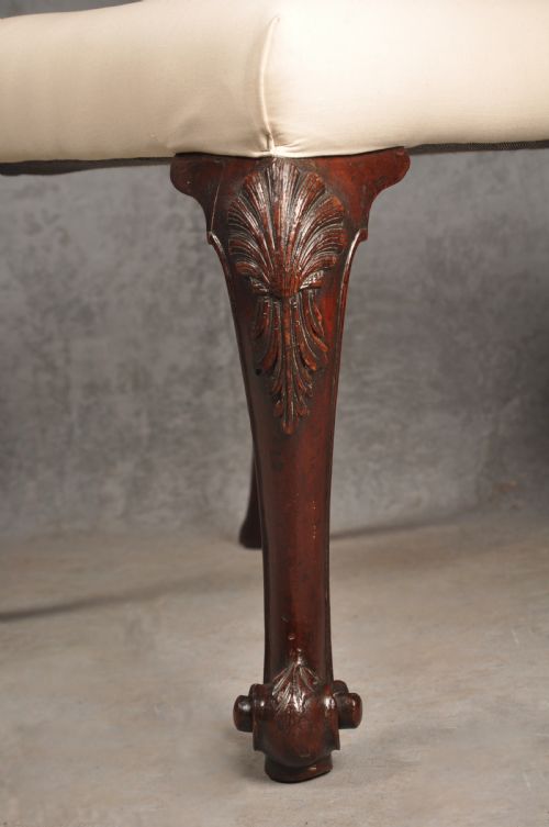 PAIR OF 18TH CENTURY MAHOGANY LADDERBACK CHAIRS - ADDITIONAL PHOTO 5