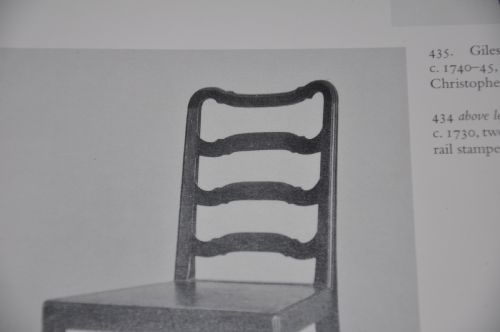 PAIR OF 18TH CENTURY MAHOGANY LADDERBACK CHAIRS - ADDITIONAL PHOTO 11