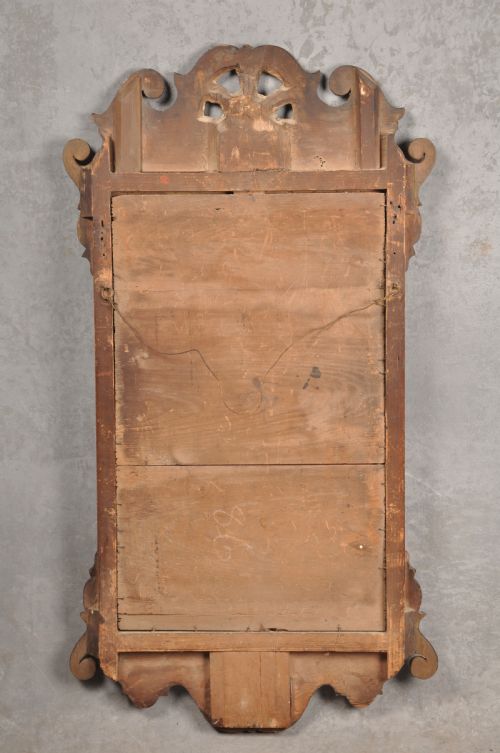 18TH CENTURY WALNUT GILT WOOD MIRROR - ADDITIONAL PHOTO 5