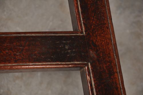 FOUR FINE 18TH CENTURY MAHOGANY LADDERBACK CHAIRS - ADDITIONAL PHOTO 15