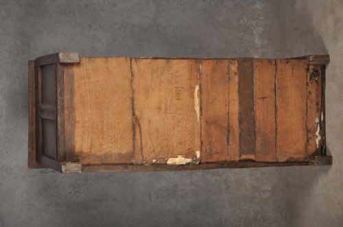 17TH CENTURY CARVED OAK COFFER - ADDITIONAL PHOTO 11
