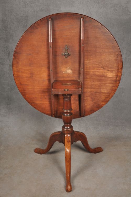 18TH CENTURY MAHOGANY TRIPOD TABLE - ADDITIONAL PHOTO 4