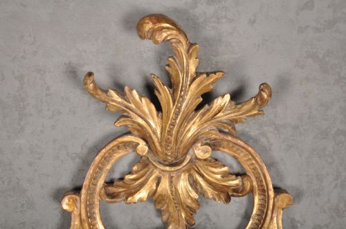 CHIPPENDALE STYLE GILTWOOD MIRROR - ADDITIONAL PHOTO 6
