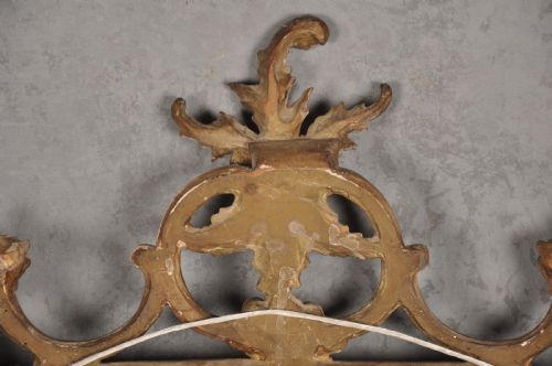 CHIPPENDALE STYLE GILTWOOD MIRROR - ADDITIONAL PHOTO 8