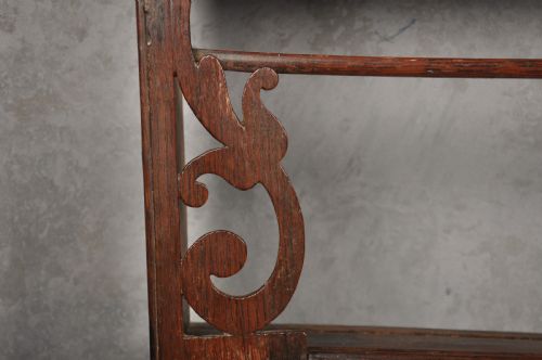 18TH CENTURY OAK WALL RACK - ADDITIONAL PHOTO 1