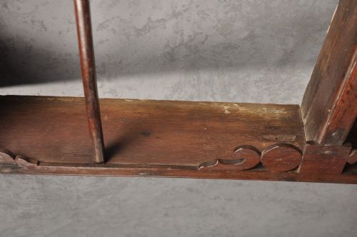 18TH CENTURY OAK WALL RACK - ADDITIONAL PHOTO 7