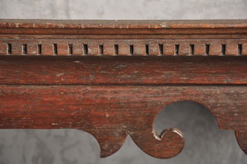 18TH CENTURY OAK WALL RACK - ADDITIONAL PHOTO 12