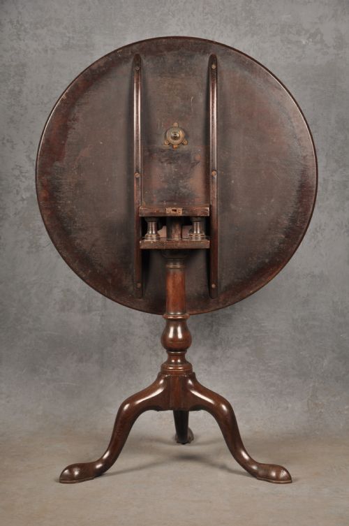 18TH CENTURY MAHOGANY TRIPOD TABLE - ADDITIONAL PHOTO 3