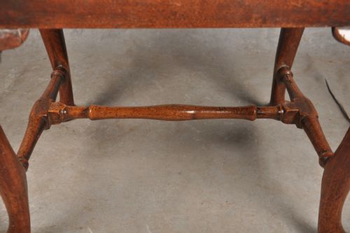FINE EARLY 18TH CENTURY WALNUT STOOL - ADDITIONAL PHOTO 7