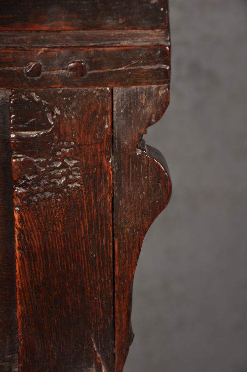 17TH CENTURY OAK WAINSCOT CHAIR - ADDITIONAL PHOTO 4