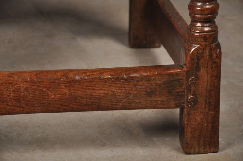 17TH CENTURY OAK WAINSCOT CHAIR - ADDITIONAL PHOTO 11