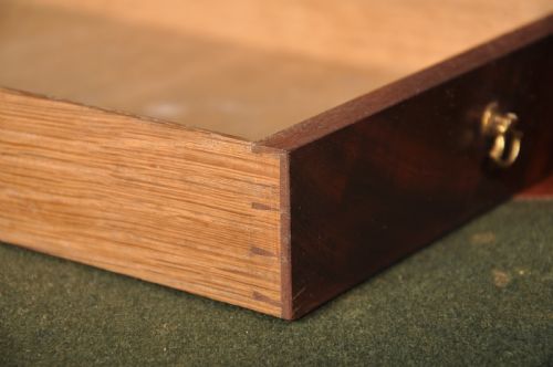 FINE 18TH CENTURY MAHOGANY BUREAU BOOKCASE - ADDITIONAL PHOTO 6