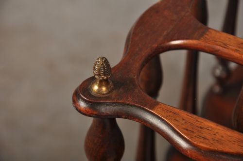 FINE EARLY 19TH CENTURY ROSEWOOD CANTERBURY - ADDITIONAL PHOTO 3