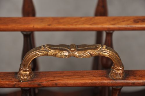 FINE EARLY 19TH CENTURY ROSEWOOD CANTERBURY - ADDITIONAL PHOTO 4