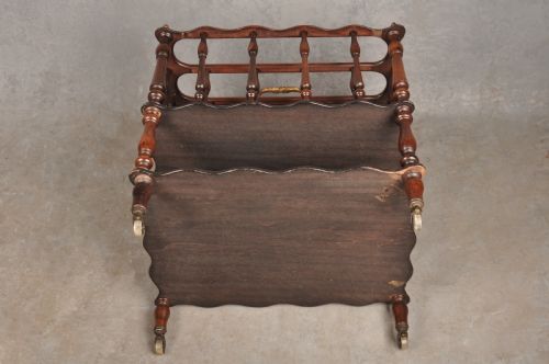 FINE EARLY 19TH CENTURY ROSEWOOD CANTERBURY - ADDITIONAL PHOTO 6