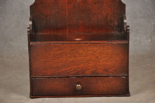18TH CENTURY OAK SPOON RACK - ADDITIONAL PHOTO 4