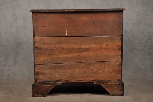 SMALL 18TH CENTURY OAK CHEST OF DRAWERS - ADDITIONAL PHOTO 13