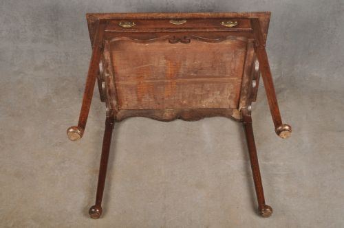 EARLY 18TH CENTURY OAK SIDE TABLE - ADDITIONAL PHOTO 11