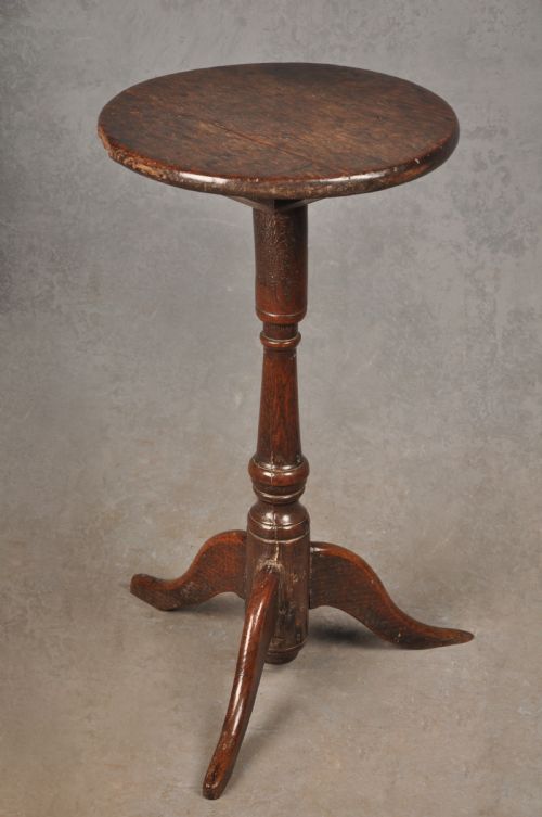 EARLY 18TH CENTURY CANDLE STAND - ADDITIONAL PHOTO 6