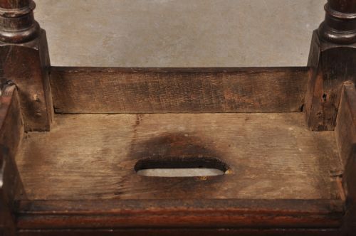 17TH CENTURY OAK JOINT STOOL - ADDITIONAL PHOTO 7