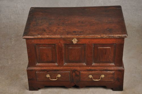 18TH CENTURY OAK COFFER BACH - ADDITIONAL PHOTO 2