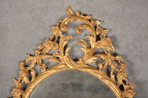 EARLY 19TH CENTURY GILTWOOD ROCOCO MIRROR - ADDITIONAL PHOTO 2