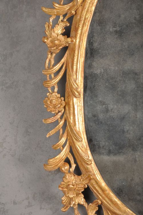 EARLY 19TH CENTURY GILTWOOD ROCOCO MIRROR - ADDITIONAL PHOTO 4
