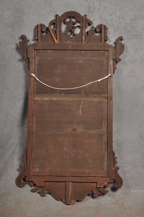18TH CENTURY MAHOGANY CHIPPENDALE MIRROR - ADDITIONAL PHOTO 4