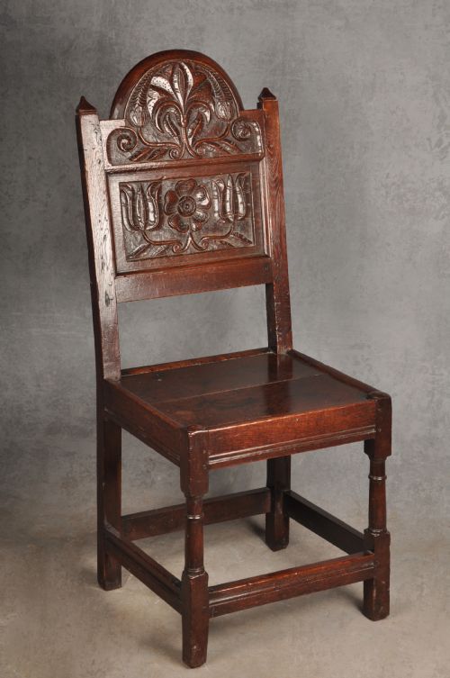 17th century lancashire chair - CATEGORY: ANTIQUE CHAIRS - DATED 17TH CENTURY