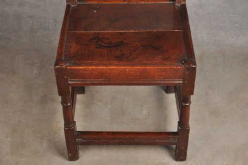 17TH CENTURY LANCASHIRE CHAIR - ADDITIONAL PHOTO 7