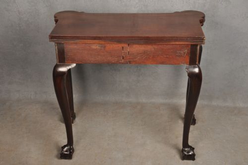FINE 18TH CENTURY MAHOGANY TEA TABLE - ADDITIONAL PHOTO 12