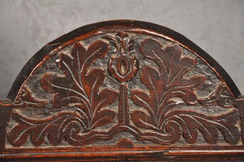 NEAR PAIR OF 17TH CENTURY LANCASHIRE CHAIRS - ADDITIONAL PHOTO 7