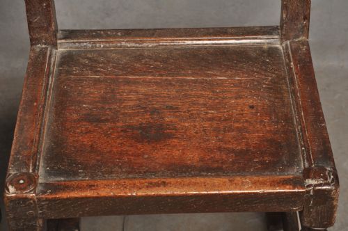 NEAR PAIR OF 17TH CENTURY LANCASHIRE CHAIRS - ADDITIONAL PHOTO 10