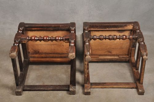 NEAR PAIR OF 17TH CENTURY LANCASHIRE CHAIRS - ADDITIONAL PHOTO 14