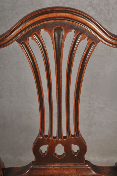 SET OF EIGHT 18TH CENTURY MAHOGANY HEPPLEWHITE CHAIRS - ADDITIONAL PHOTO 10