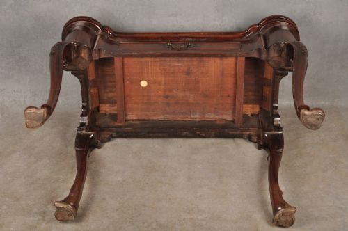 FINE 18TH CENTURY IRISH MAHOGANY TEA TABLE - ADDITIONAL PHOTO 17