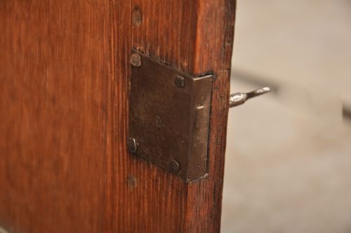 18TH CENTURY OAK SPICE CUPBOARD - ADDITIONAL PHOTO 10
