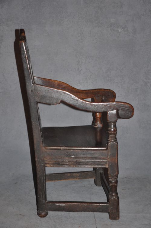 OAK WAINSCOT CHAIR - ADDITIONAL PHOTO 4