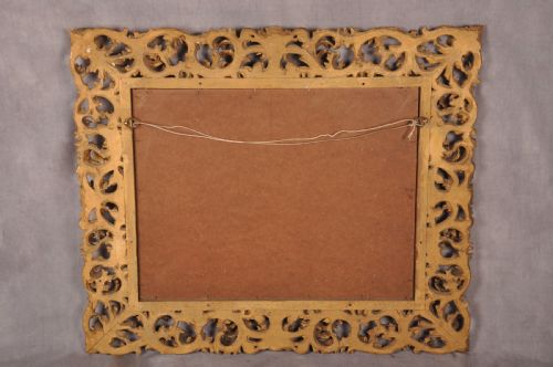 FINE 19TH CENTURY FLORENTINE GILTWOOD MIRROR - ADDITIONAL PHOTO 8