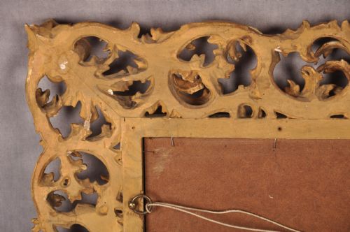FINE 19TH CENTURY FLORENTINE GILTWOOD MIRROR - ADDITIONAL PHOTO 9