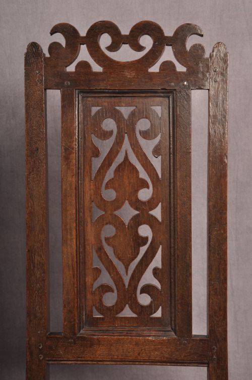 SET OF FOUR 17TH CENTURY OAK CHAIRS - ADDITIONAL PHOTO 5