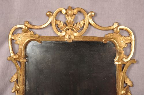18TH CENTURY GILTWOOD MIRROR - ADDITIONAL PHOTO 4