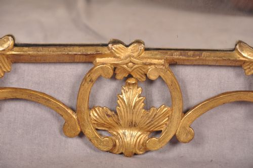 18TH CENTURY GILTWOOD MIRROR - ADDITIONAL PHOTO 5