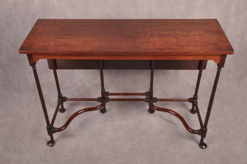 RARE 18TH CENTURY MAHOGANY SPIDER TABLE