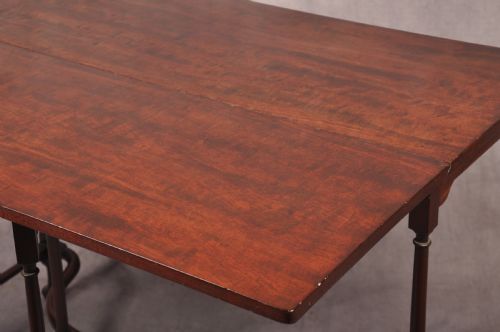 RARE 18TH CENTURY MAHOGANY SPIDER TABLE - ADDITIONAL PHOTO 5