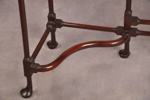 RARE 18TH CENTURY MAHOGANY SPIDER TABLE - ADDITIONAL PHOTO 6