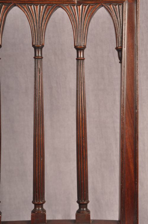 FINE PAIR OF SHERATON CHAIRS - ADDITIONAL PHOTO 6