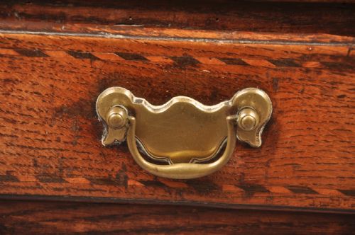 EARLY 18TH CENTURY OAK COFFER BACH - ADDITIONAL PHOTO 6