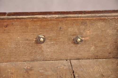 EARLY 18TH CENTURY OAK COFFER BACH - ADDITIONAL PHOTO 9